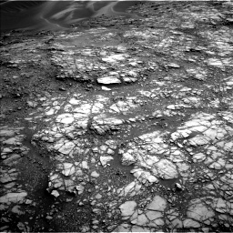 Nasa's Mars rover Curiosity acquired this image using its Left Navigation Camera on Sol 1428, at drive 1458, site number 56