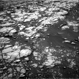 Nasa's Mars rover Curiosity acquired this image using its Left Navigation Camera on Sol 1428, at drive 1530, site number 56