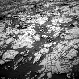 Nasa's Mars rover Curiosity acquired this image using its Left Navigation Camera on Sol 1428, at drive 1554, site number 56