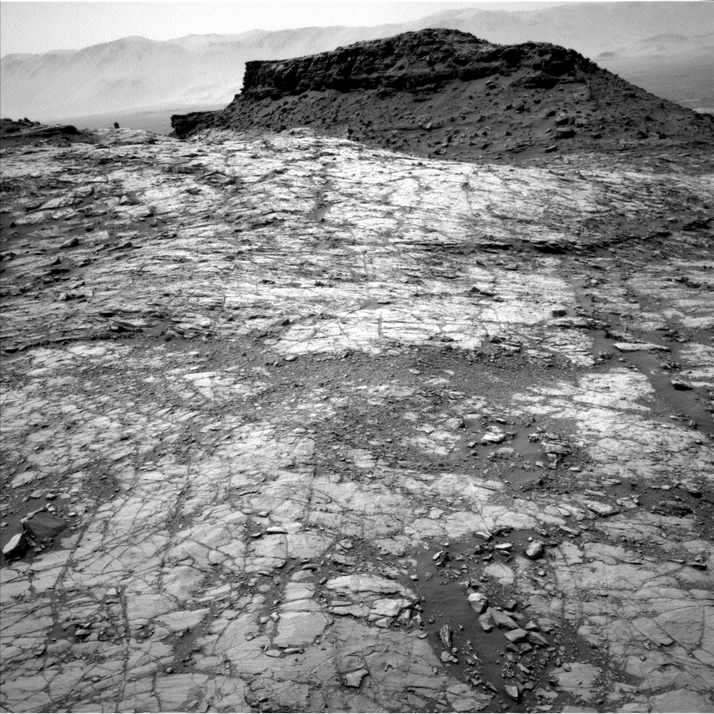 Nasa's Mars rover Curiosity acquired this image using its Left Navigation Camera on Sol 1428, at drive 1632, site number 56