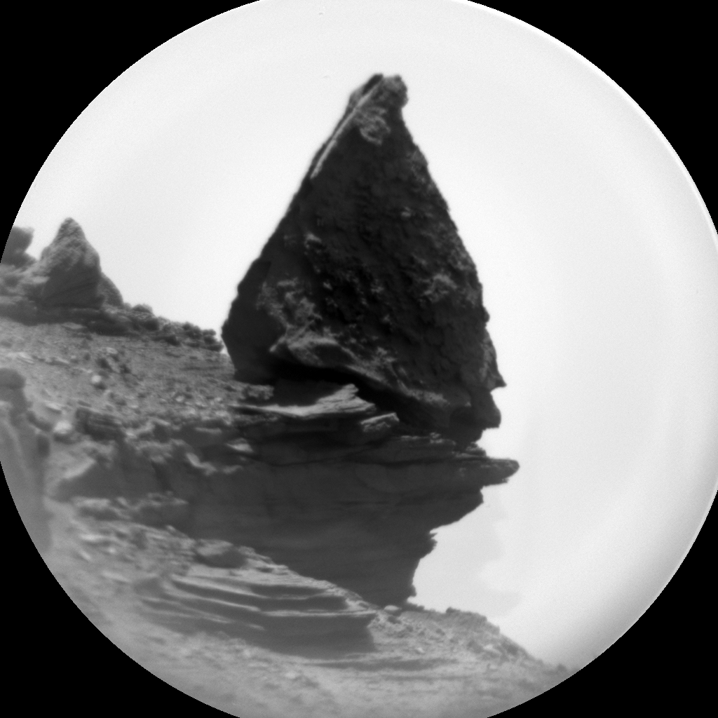 Nasa's Mars rover Curiosity acquired this image using its Chemistry & Camera (ChemCam) on Sol 1428, at drive 1326, site number 56