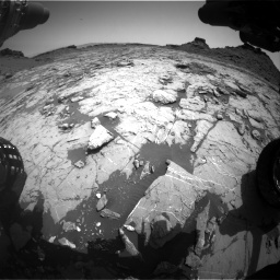 Nasa's Mars rover Curiosity acquired this image using its Front Hazard Avoidance Camera (Front Hazcam) on Sol 1431, at drive 1926, site number 56