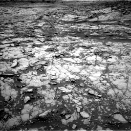 Nasa's Mars rover Curiosity acquired this image using its Left Navigation Camera on Sol 1431, at drive 1674, site number 56