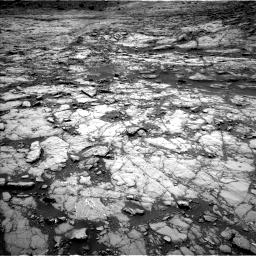 Nasa's Mars rover Curiosity acquired this image using its Left Navigation Camera on Sol 1431, at drive 1680, site number 56