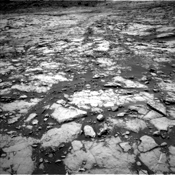 Nasa's Mars rover Curiosity acquired this image using its Left Navigation Camera on Sol 1431, at drive 1704, site number 56