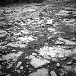 Nasa's Mars rover Curiosity acquired this image using its Left Navigation Camera on Sol 1431, at drive 1710, site number 56