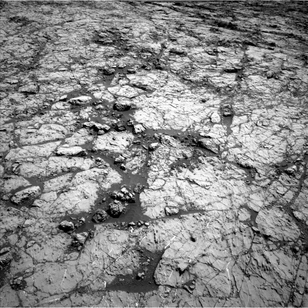 Nasa's Mars rover Curiosity acquired this image using its Left Navigation Camera on Sol 1431, at drive 1992, site number 56