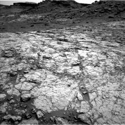 Nasa's Mars rover Curiosity acquired this image using its Left Navigation Camera on Sol 1431, at drive 2004, site number 56