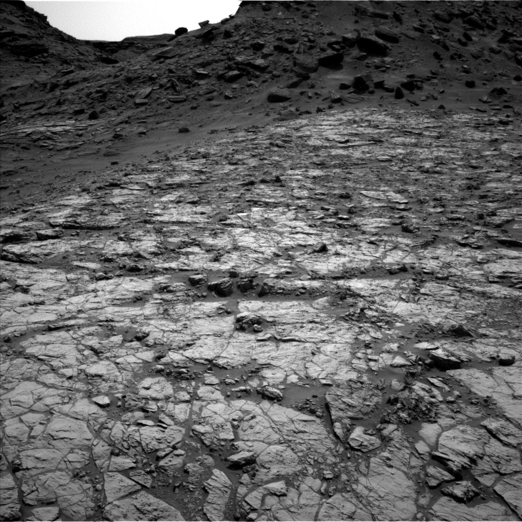 Nasa's Mars rover Curiosity acquired this image using its Left Navigation Camera on Sol 1431, at drive 2034, site number 56