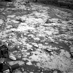 Nasa's Mars rover Curiosity acquired this image using its Right Navigation Camera on Sol 1431, at drive 1968, site number 56