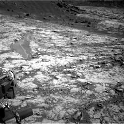 Nasa's Mars rover Curiosity acquired this image using its Right Navigation Camera on Sol 1431, at drive 2010, site number 56