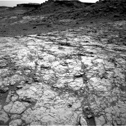 Nasa's Mars rover Curiosity acquired this image using its Right Navigation Camera on Sol 1431, at drive 2010, site number 56