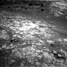 Nasa's Mars rover Curiosity acquired this image using its Left Navigation Camera on Sol 1432, at drive 2124, site number 56