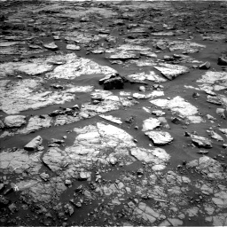 Nasa's Mars rover Curiosity acquired this image using its Left Navigation Camera on Sol 1432, at drive 2262, site number 56