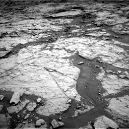 Nasa's Mars rover Curiosity acquired this image using its Left Navigation Camera on Sol 1432, at drive 2358, site number 56