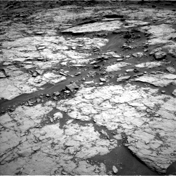 Nasa's Mars rover Curiosity acquired this image using its Left Navigation Camera on Sol 1432, at drive 2370, site number 56