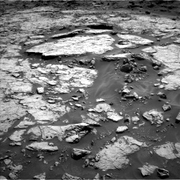 Nasa's Mars rover Curiosity acquired this image using its Left Navigation Camera on Sol 1432, at drive 2394, site number 56