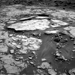 Nasa's Mars rover Curiosity acquired this image using its Left Navigation Camera on Sol 1432, at drive 2400, site number 56