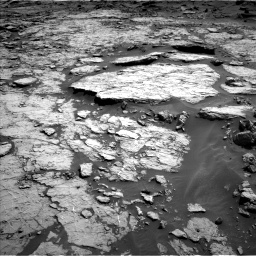 Nasa's Mars rover Curiosity acquired this image using its Left Navigation Camera on Sol 1432, at drive 2406, site number 56