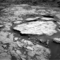 Nasa's Mars rover Curiosity acquired this image using its Left Navigation Camera on Sol 1432, at drive 2412, site number 56