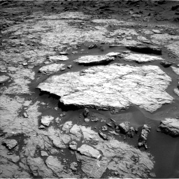 Nasa's Mars rover Curiosity acquired this image using its Left Navigation Camera on Sol 1432, at drive 2418, site number 56
