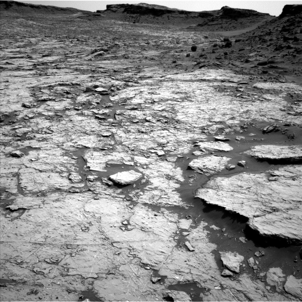 Nasa's Mars rover Curiosity acquired this image using its Left Navigation Camera on Sol 1432, at drive 2428, site number 56