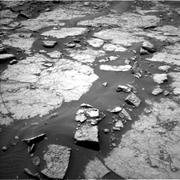 Nasa's Mars rover Curiosity acquired this image using its Left Navigation Camera on Sol 1433, at drive 2494, site number 56