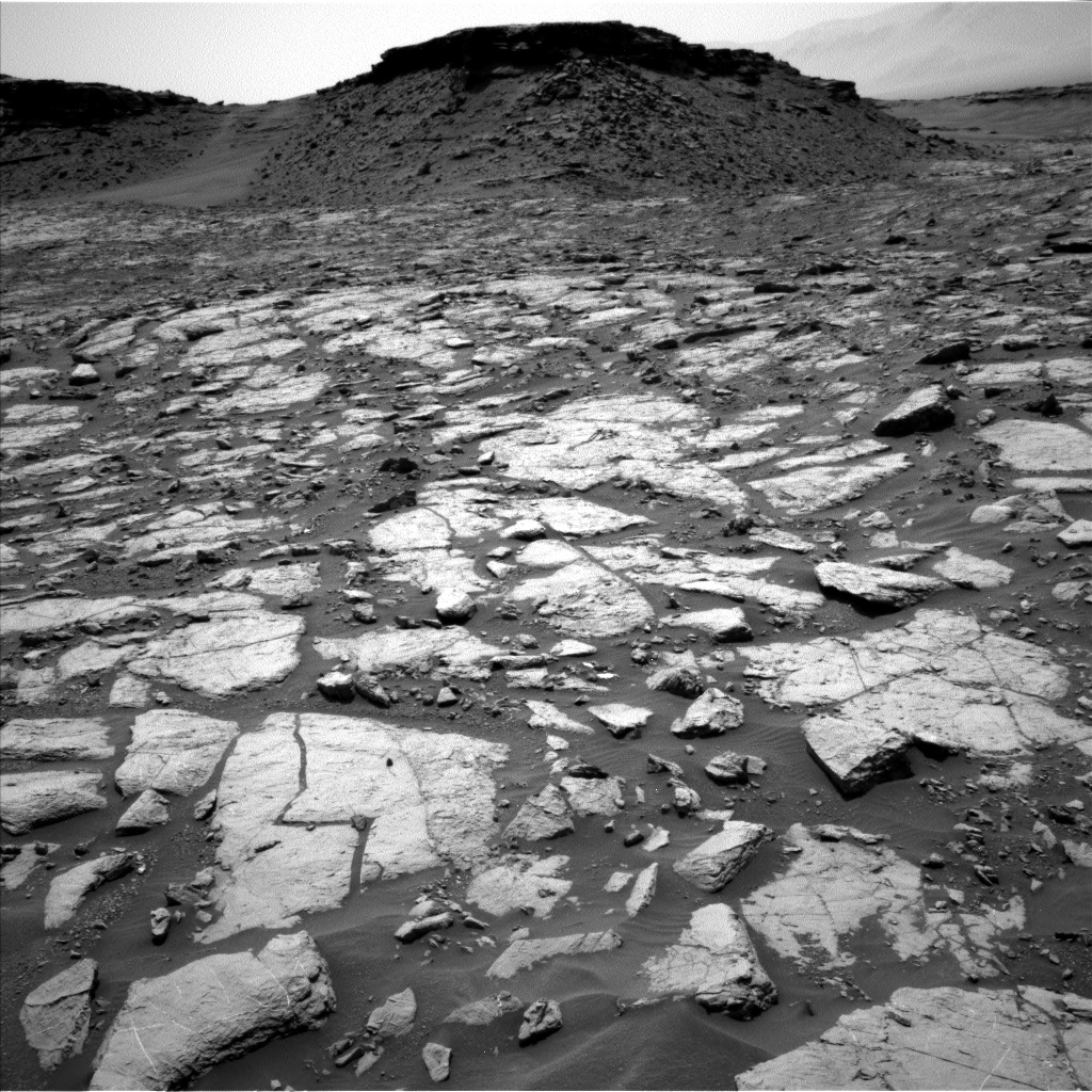 Nasa's Mars rover Curiosity acquired this image using its Left Navigation Camera on Sol 1433, at drive 0, site number 57