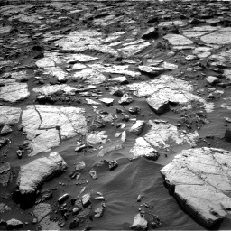 Nasa's Mars rover Curiosity acquired this image using its Left Navigation Camera on Sol 1434, at drive 12, site number 57