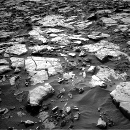 Nasa's Mars rover Curiosity acquired this image using its Left Navigation Camera on Sol 1434, at drive 18, site number 57