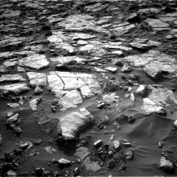 Nasa's Mars rover Curiosity acquired this image using its Left Navigation Camera on Sol 1434, at drive 24, site number 57