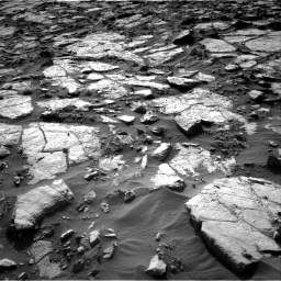 Nasa's Mars rover Curiosity acquired this image using its Right Navigation Camera on Sol 1434, at drive 18, site number 57