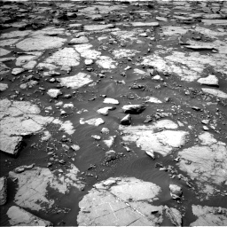 Nasa's Mars rover Curiosity acquired this image using its Left Navigation Camera on Sol 1435, at drive 48, site number 57