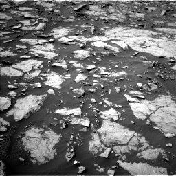 Nasa's Mars rover Curiosity acquired this image using its Left Navigation Camera on Sol 1435, at drive 102, site number 57
