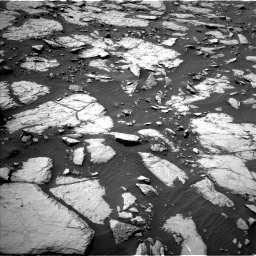 Nasa's Mars rover Curiosity acquired this image using its Left Navigation Camera on Sol 1435, at drive 132, site number 57