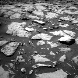 Nasa's Mars rover Curiosity acquired this image using its Left Navigation Camera on Sol 1435, at drive 150, site number 57