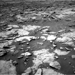 Nasa's Mars rover Curiosity acquired this image using its Left Navigation Camera on Sol 1435, at drive 186, site number 57