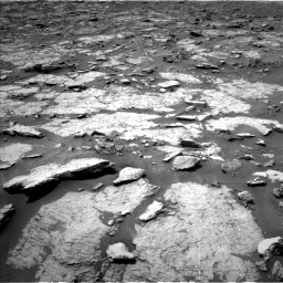 Nasa's Mars rover Curiosity acquired this image using its Left Navigation Camera on Sol 1435, at drive 198, site number 57