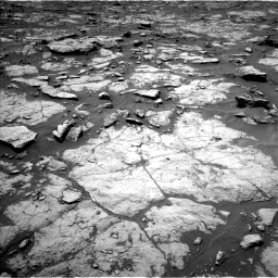 Nasa's Mars rover Curiosity acquired this image using its Left Navigation Camera on Sol 1435, at drive 228, site number 57