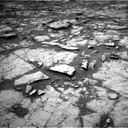 Nasa's Mars rover Curiosity acquired this image using its Left Navigation Camera on Sol 1435, at drive 240, site number 57