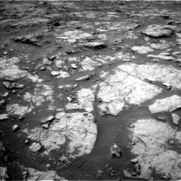 Nasa's Mars rover Curiosity acquired this image using its Left Navigation Camera on Sol 1435, at drive 252, site number 57