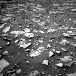 Nasa's Mars rover Curiosity acquired this image using its Left Navigation Camera on Sol 1435, at drive 318, site number 57