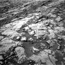 Nasa's Mars rover Curiosity acquired this image using its Left Navigation Camera on Sol 1435, at drive 444, site number 57