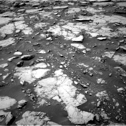 Nasa's Mars rover Curiosity acquired this image using its Right Navigation Camera on Sol 1435, at drive 42, site number 57