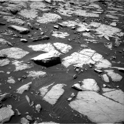 Nasa's Mars rover Curiosity acquired this image using its Right Navigation Camera on Sol 1435, at drive 144, site number 57
