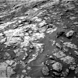 Nasa's Mars rover Curiosity acquired this image using its Right Navigation Camera on Sol 1435, at drive 438, site number 57