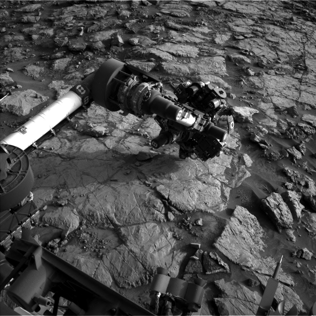 Nasa's Mars rover Curiosity acquired this image using its Left Navigation Camera on Sol 1436, at drive 462, site number 57