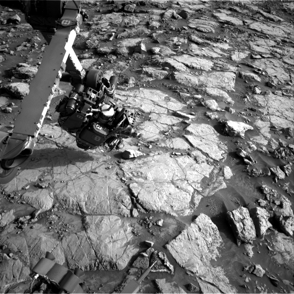 Nasa's Mars rover Curiosity acquired this image using its Right Navigation Camera on Sol 1436, at drive 462, site number 57