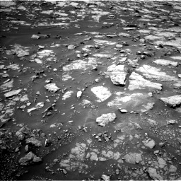 Nasa's Mars rover Curiosity acquired this image using its Left Navigation Camera on Sol 1438, at drive 540, site number 57