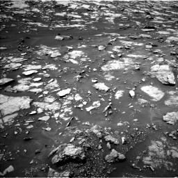 Nasa's Mars rover Curiosity acquired this image using its Left Navigation Camera on Sol 1438, at drive 546, site number 57